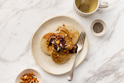 Banana Protein Pancakes