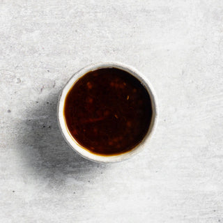 Asian ginseng dressing with maple and chilli