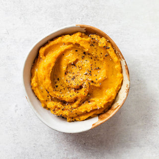 Sweet potato and red skinned potato mash