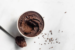Vegan chocolate and avocado mousse 2