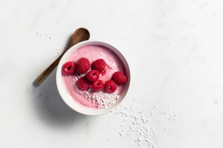 Vegan summer berry mousse